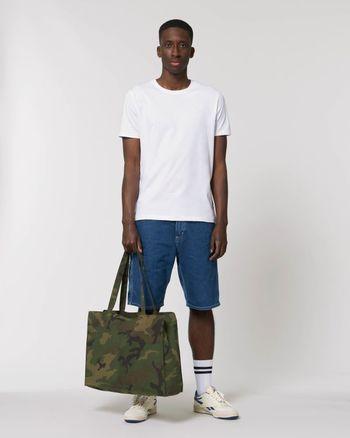 Sac Shopping Camouflage - COTON Bio personnalisable Sac Shopping Camouflage - COTON Bio personnalisable