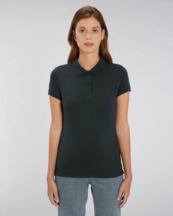Polo Féminin En Coton Bio | Broderie Et Impression | Maille Piquée