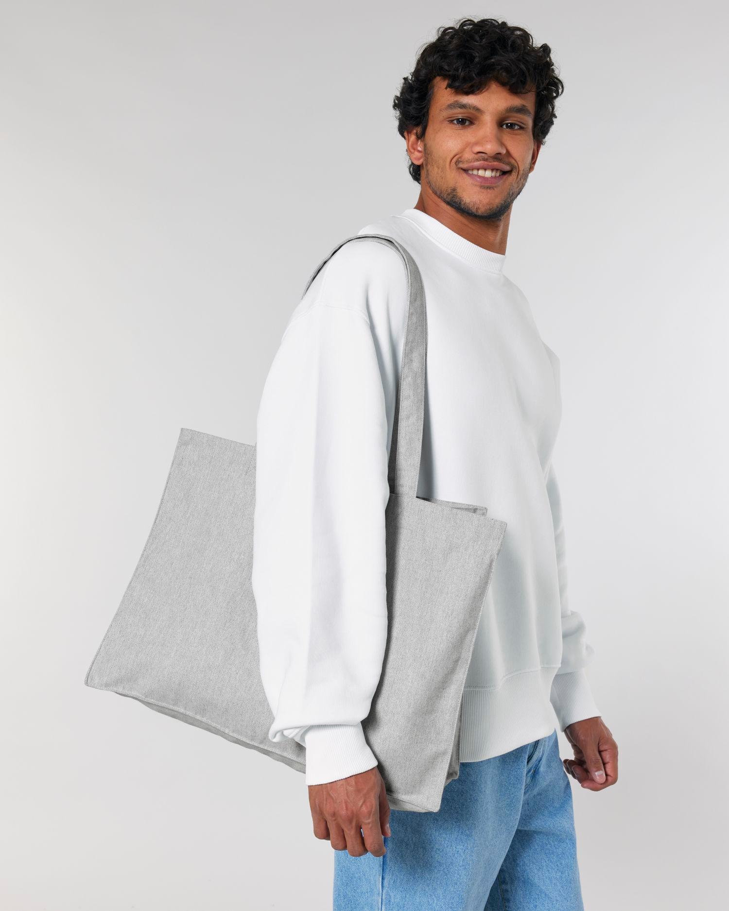 Your Customized Shopping Bag Stanley Stella Heather Grey