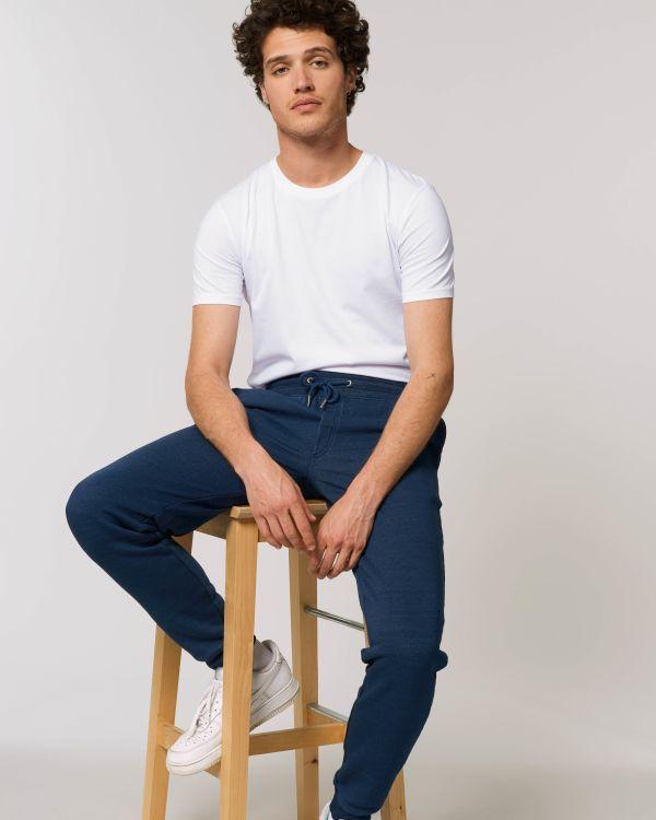 Jogging Denim Homme | Coton Bio Mid Washed Indigo