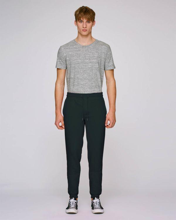 Pantalon De Jogging Homme En Coton Personnalisable Black