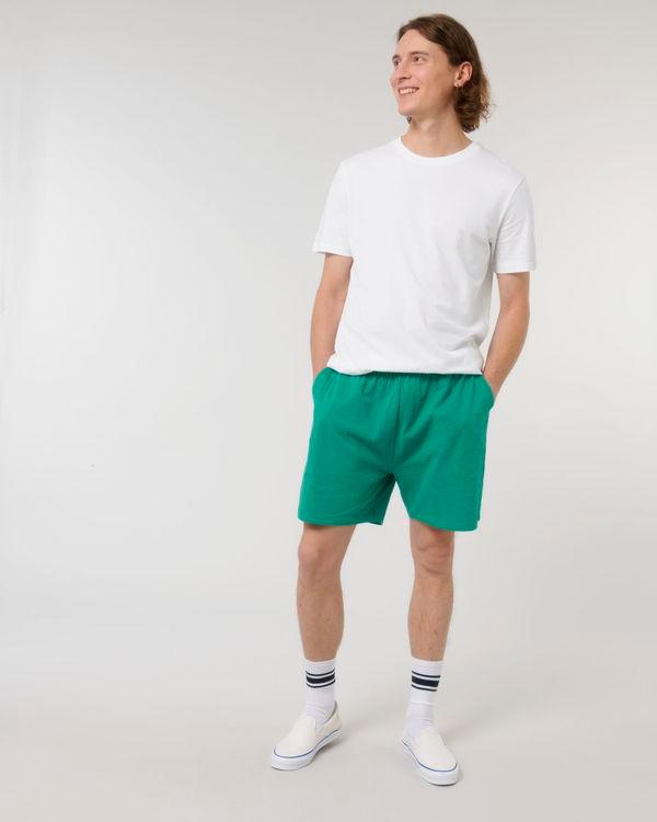 picto Short Unisexe Jersey Stanley Stella Waker À Personnaliser En Broderie. Go Green