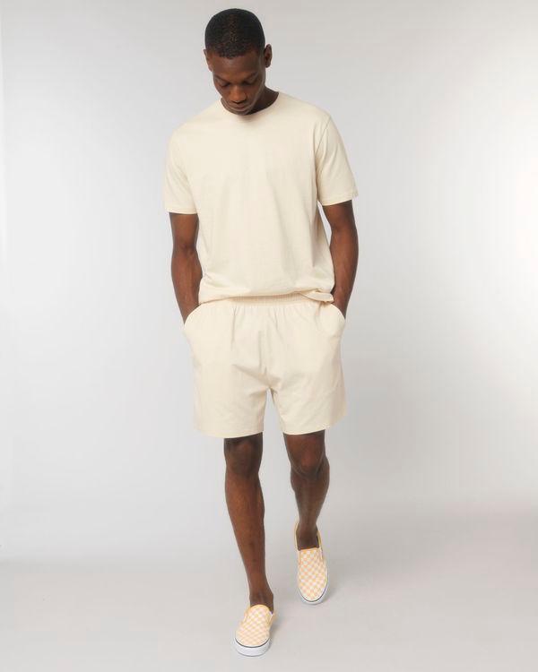 picto Short Unisexe Jersey Stanley Stella Waker À Personnaliser En Broderie. Natural Raw