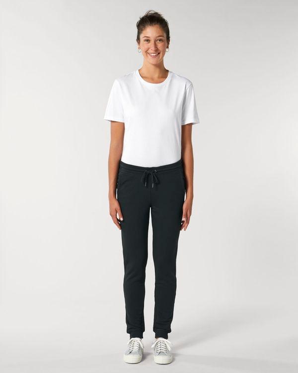 Pantalon De Jogging En Coton Pour Femme Personnalisable Black