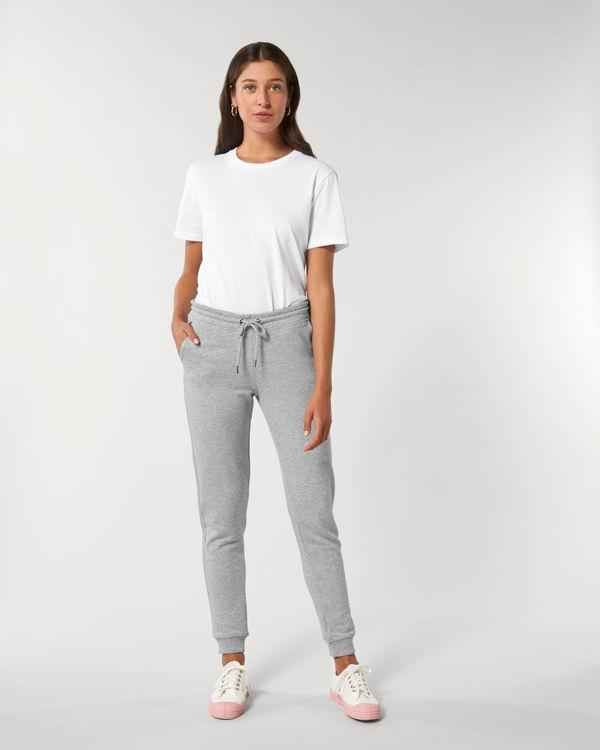 Pantalon De Jogging En Coton Pour Femme Personnalisable Heather Grey