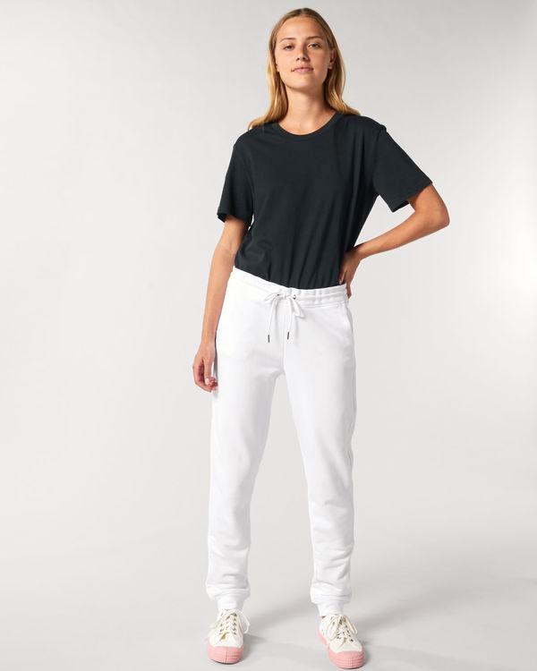 Pantalon De Jogging En Coton Pour Femme Personnalisable White