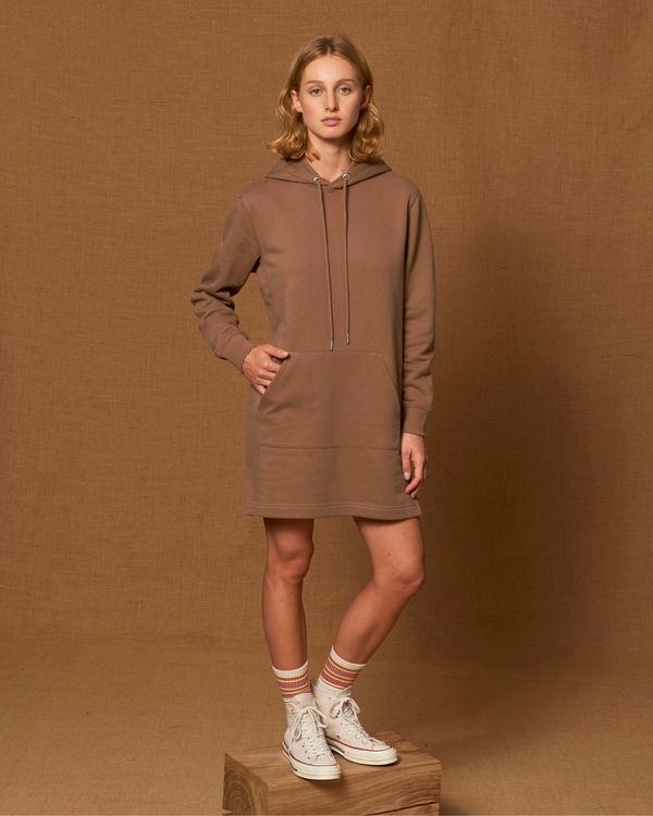 Robe Sweat En Coton Bio | Stella Streeter Caramel