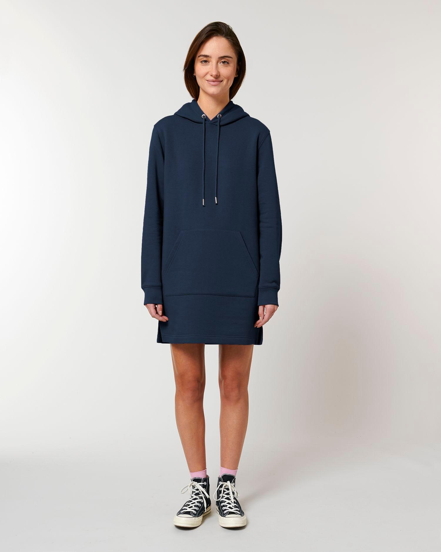 Robe Sweat En Coton Bio | Stella Streeter French Navy