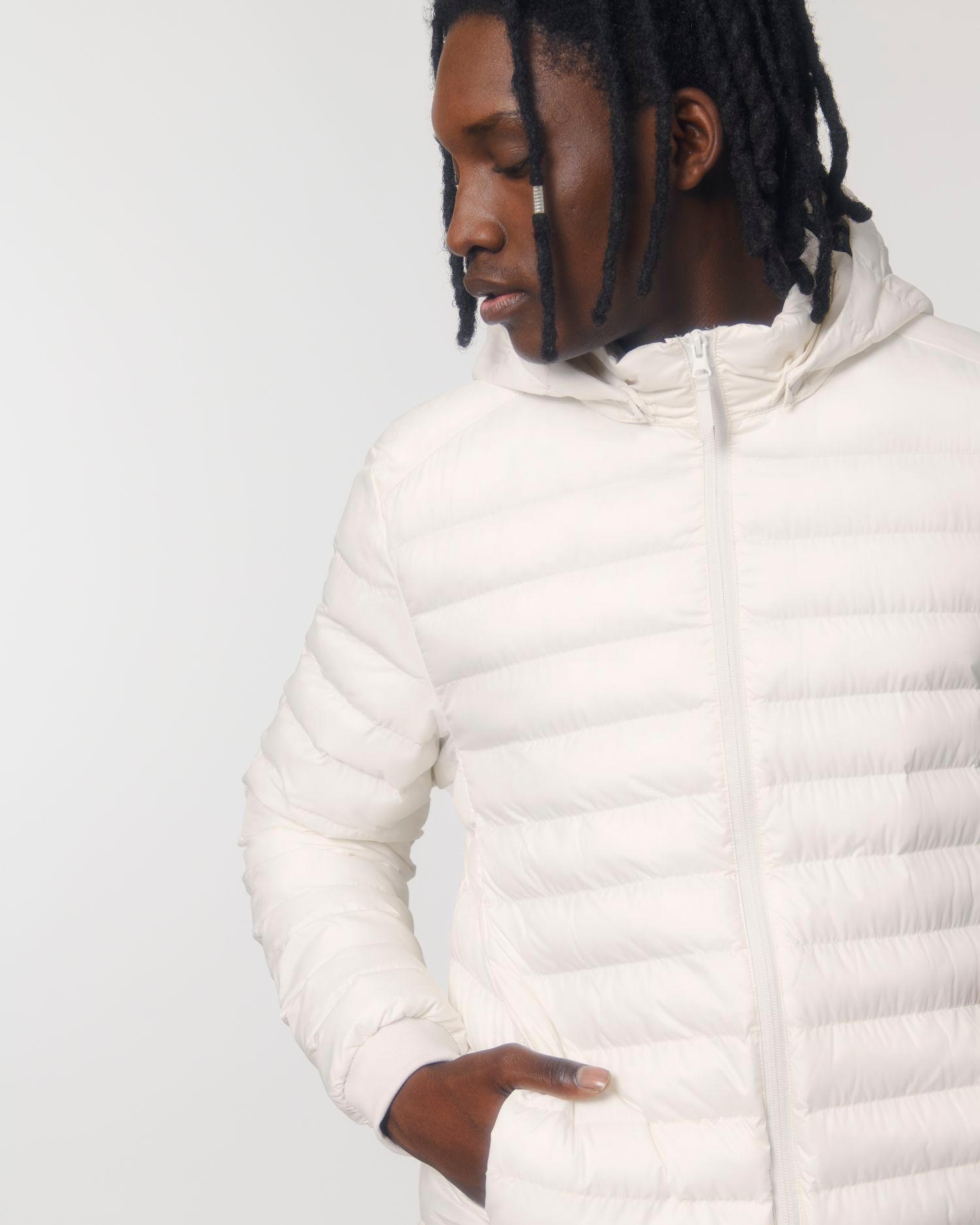 Veste Matelassée Pour Homme Stanley Voyager À Personnaliser En Broderie Off White