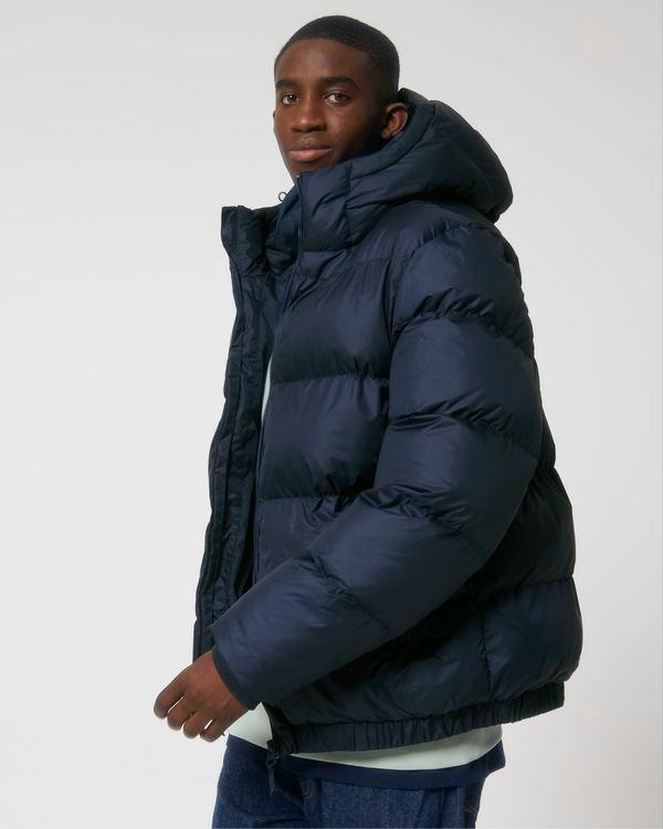 Veste Doudoune Unisexe Oversize Puffer À Personnaliser En Broderie French Navy