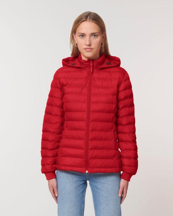 Gepolsterte Damenjacke Stella Voyager Zum Personalisieren Mit Stickerei Red