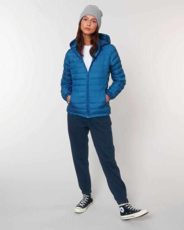 Veste Matelassée Pour Femme Stella Voyager À Personnaliser En Broderie Royal Blue