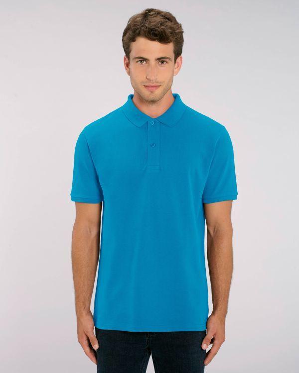 Polo Stanley Dedicator - Coton bio Stanley - STPM563 Azur