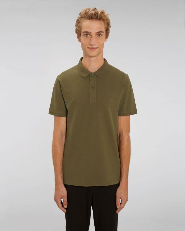 Polo Hombre Algodón Orgánico Stanley Dedicator British Khaki