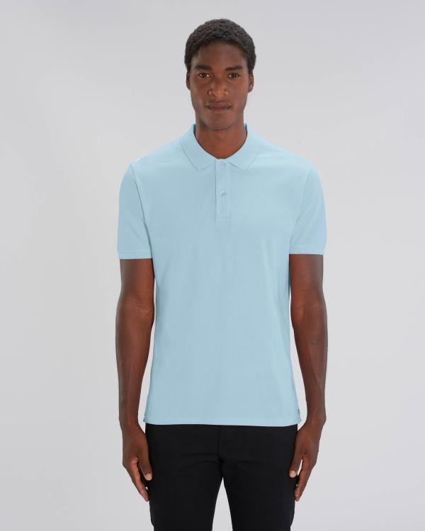 Polo Stanley Dedicator - Coton bio Stanley - STPM563 Sky blue