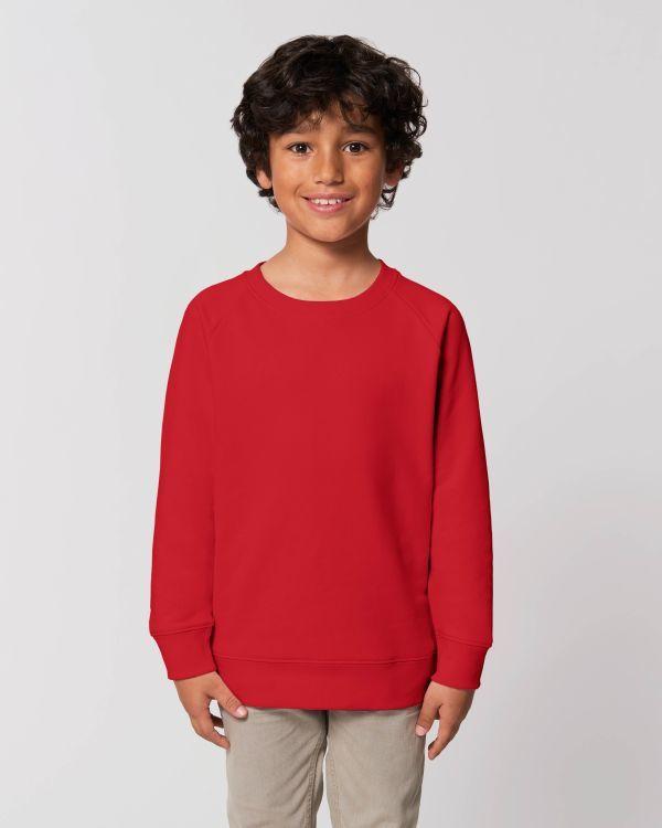 Sweat Col Rond Enfant | Coton Bio - Stanley Mini Scouter Red