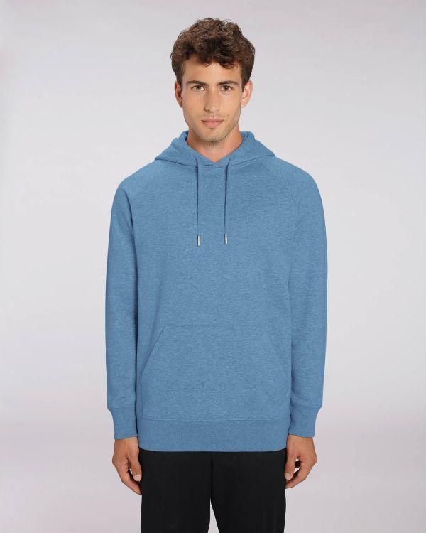 Sudadera Con Capucha Hombre Stanley Flyer Mid Heather Blue