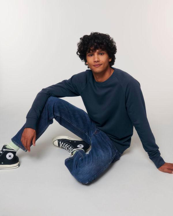 Sweat Col Rond Homme | Broderie Et Impression French Navy