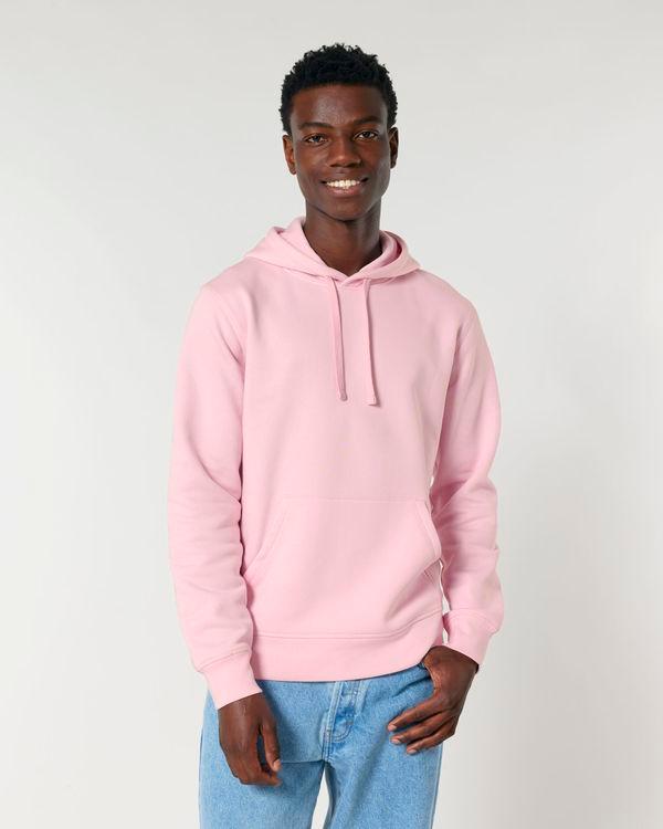 picto Sweatshirt À Capuche Unisexe Stanley Stella Drummer 2.0 Personnalisable Cotton Pink