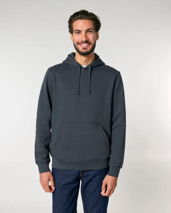 picto Sweatshirt À Capuche Unisexe Stanley Stella Drummer 2.0 Personnalisable India Ink Grey