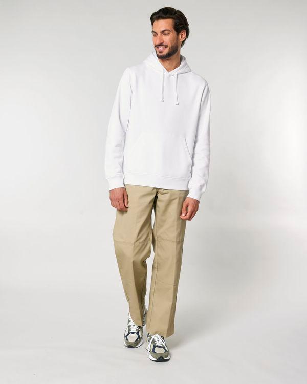 picto Sweatshirt À Capuche Unisexe Stanley Stella Drummer 2.0 Personnalisable White