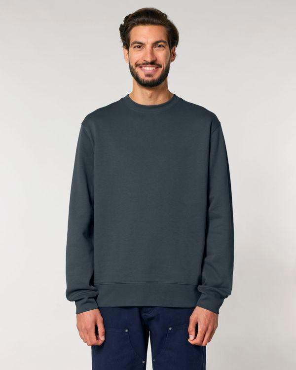 Sweatshirt Col Rond Unisexe Changer 2.0 India Ink Grey