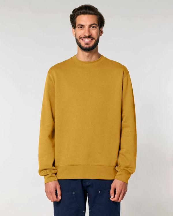 Sweatshirt Col Rond Unisexe Changer 2.0 Ochre