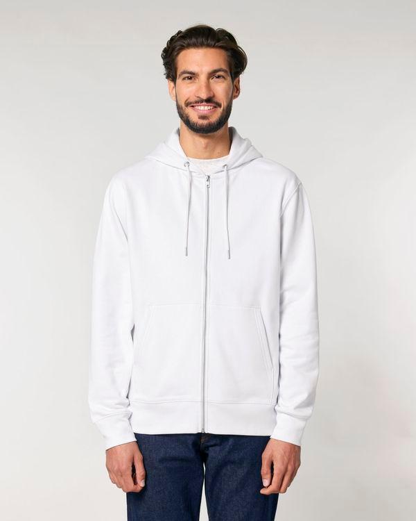 Sweatshirt Zippé Cultivator 2.0 White