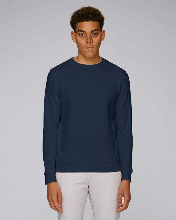 Sweat-Shirt Unisexe Personnalisable | Coton Bio French Navy