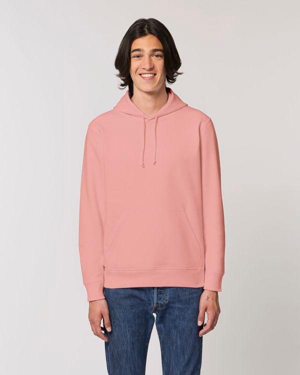 Sweat-Shirt À Capuche Unisexe | Stanley Drummer | Broderie Et Impression  Canyon Pink