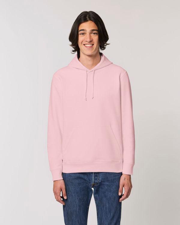 Sweat-Shirt À Capuche Unisexe | Stanley Drummer | Broderie Et Impression  Cotton Pink