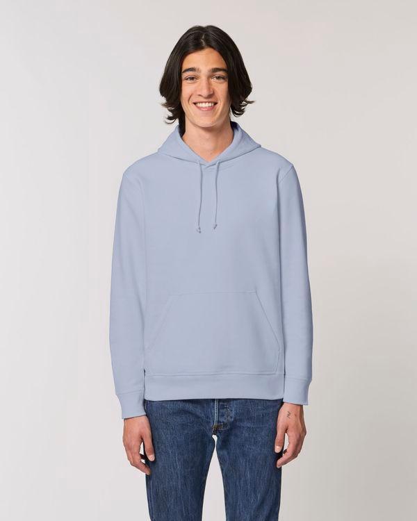 Sweat-Shirt À Capuche Unisexe | Stanley Drummer | Broderie Et Impression  Serene Blue