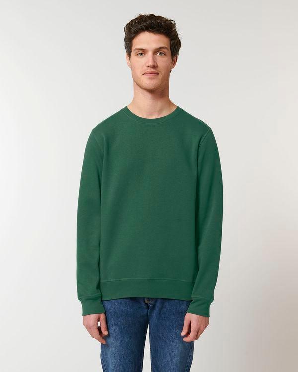 Sweatshirt À Col Rond Unisexe Stanley Roller | Personnalisable En Impression Broderie Et Flex | Tunetoo Bottle Green