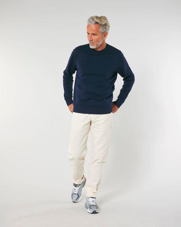 Sweatshirt À Col Rond Unisexe Stanley Roller | Personnalisable En Impression Broderie Et Flex | Tunetoo French Navy