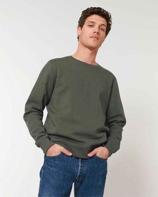 Sweatshirt À Col Rond Unisexe Stanley Roller | Personnalisable En Impression Broderie Et Flex | Tunetoo Khaki