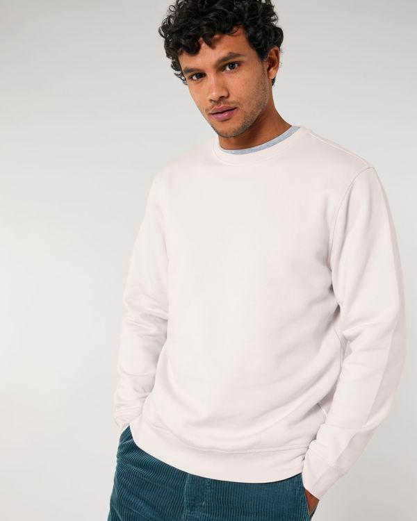 Sweatshirt À Col Rond Unisexe Stanley Roller | Personnalisable En Impression Broderie Et Flex | Tunetoo Vintage White