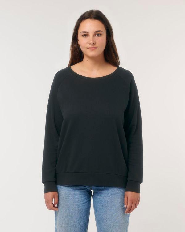 Sweat-Shirt Loose Femme | Stella Dazzler  Black