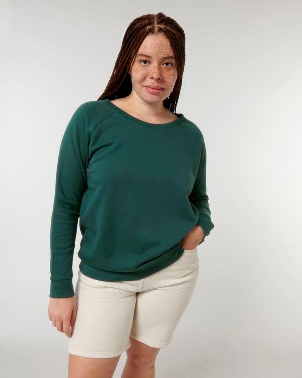 Sweat-Shirt Loose Femme | Stella Dazzler  Glazed Green
