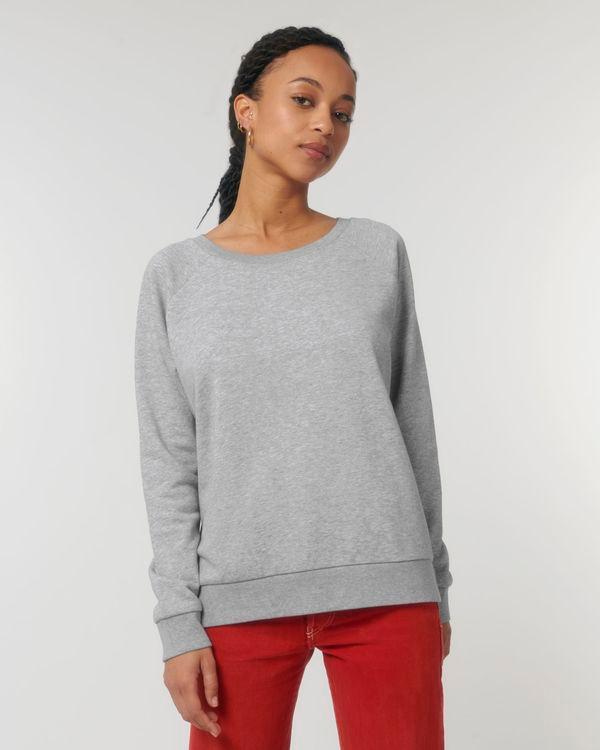 Lockerer Damen Sweatshirt | Stella Dazzler Heather Grey