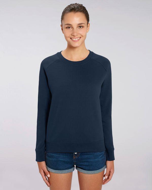 Sudadera Mujer Cuello Redondo Stella Tripster French Navy