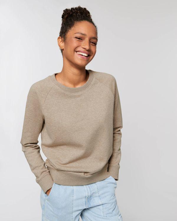 Sudadera Mujer Cuello Redondo Stella Tripster Heather Sand