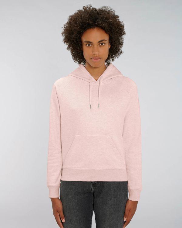 Sudadera Con Capucha Mujer Stella Trigger Cream Heather Pink