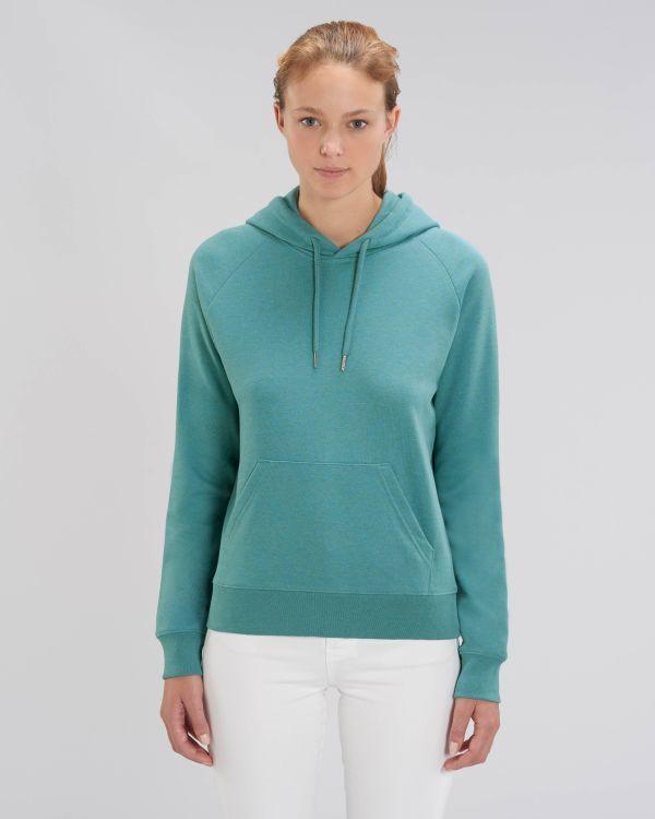 Sudadera Con Capucha Mujer Stella Trigger Heather Eucalyptus