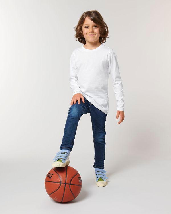 Tee-Shirt Enfant Manches Longues | 100% Coton Bio | Mini Hopper