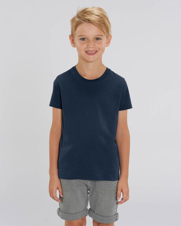 Camiseta Básica Infantil Mini Creator French Navy