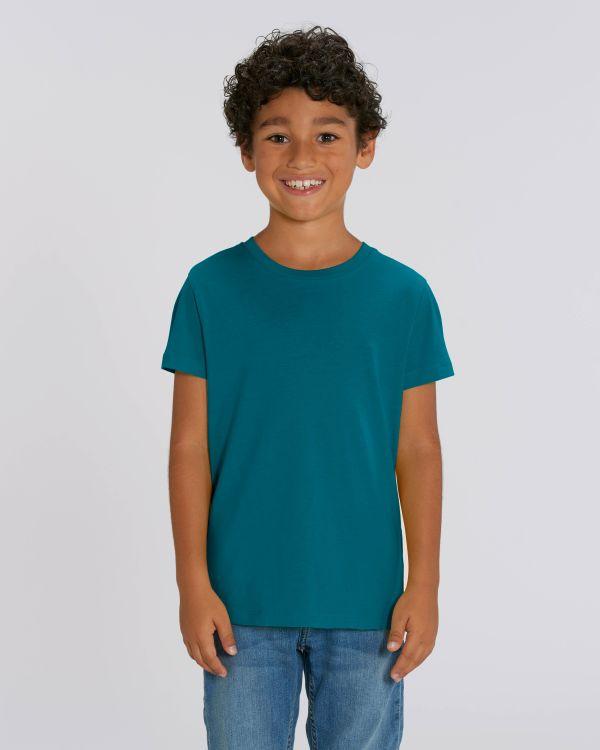 pictoT-Shirt Enfant 100% Coton Bio | Broderie Et Impression Ocean Depth