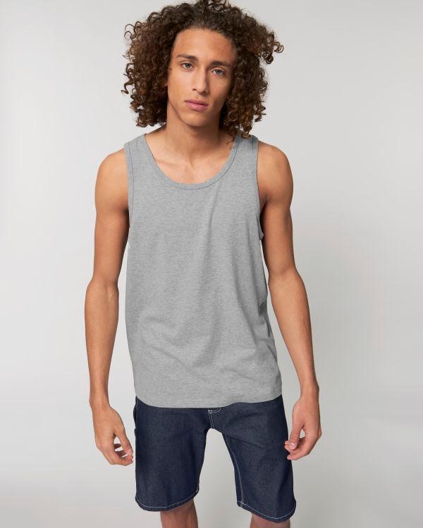 Débardeur Homme Stanley Specter | Coton Bio  Heather Grey