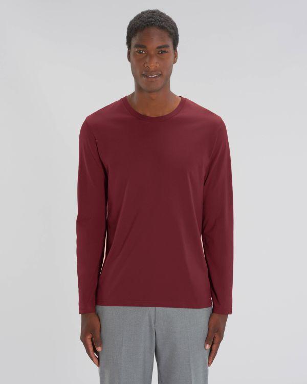 Camiseta Hombre Manga Larga Stanley Shuffler Burgundy