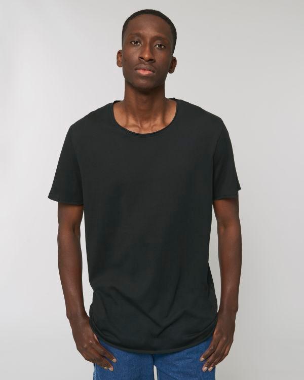 T-Shirt Long Homme | Stanley Skater | Coton Bio  Black