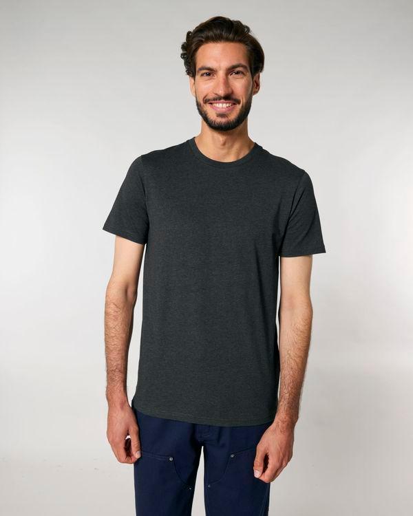 picto T-Shirt Unisexe Mid Light Stanley Stella Crafter Dark Heather Grey